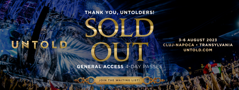 SOLD OUT UNTOLD 2023, Foto: UNTOLD