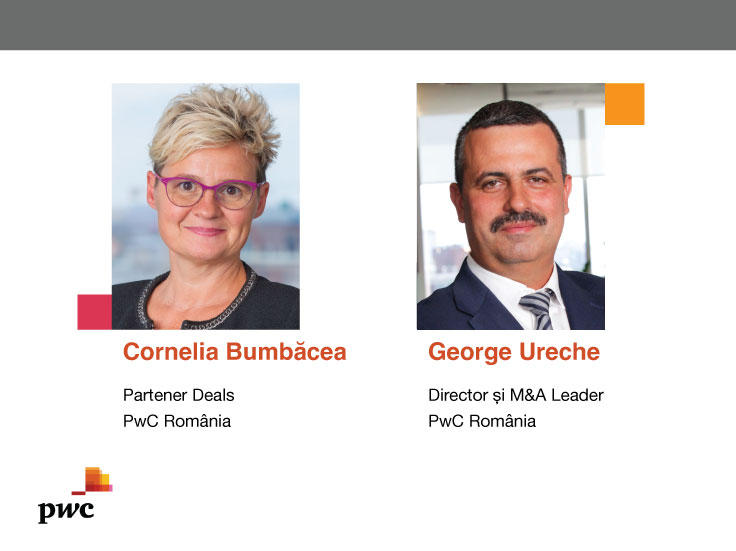 Cornelia Bumbăcea, George Ureche, Foto: PwC România