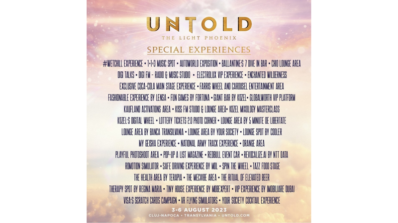 UNTOLD 2023, Foto: UNTOLD