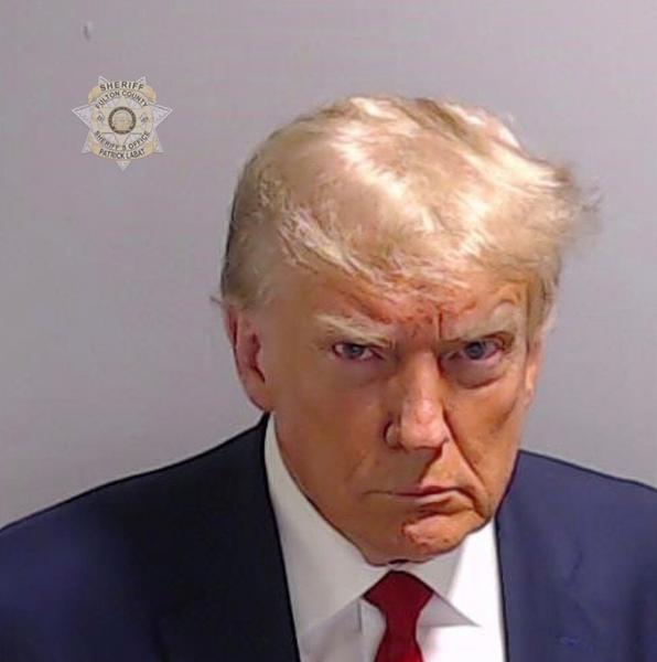 Fotografia judiciară a lui Trump, Foto: Fulton County Sheriff's Office / Zuma Press / Profimedia