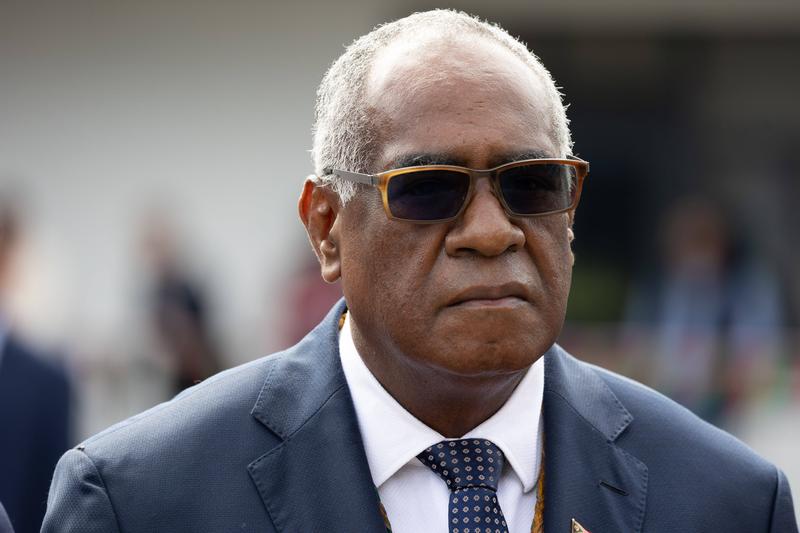 Ishmael Kalsakau, premierul din Vanuatu, Foto: Lafargue Raphael-POOL / Sipa Press / Profimedia