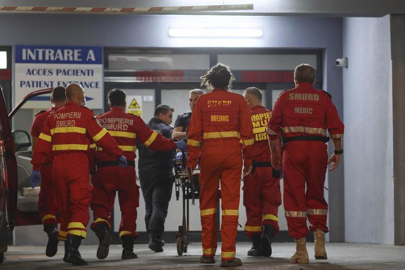 Spitalul Floreasca dupa explozia de la Crevedia, Foto: Inquam Photos - Sabin Cirstoveanu