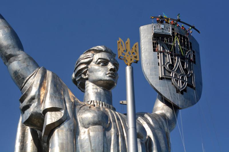 Statuia statuia Patria Mamă din Kiev, Foto: SOPA Images / Sipa Press / Profimedia