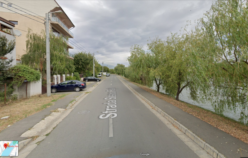 Strada Steaua Rosie, Foto: Google Maps