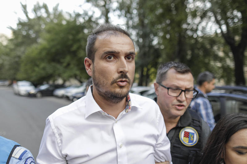 Cosmin Stanga, patronul statiei GPL din Crevedia, Foto: INQUAM Photos / Octav Ganea