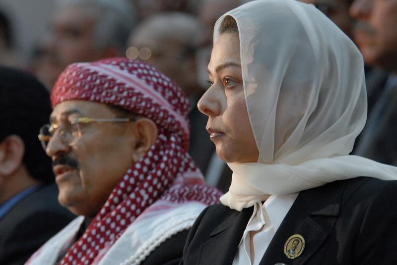 Raghad Saddam Hussein, fiica fostului dictator irakian, Foto: KHALED FAZAA / AFP / Profimedia