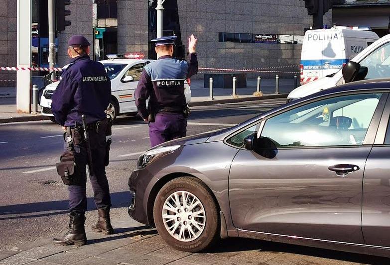 Politist in trafic, Foto: Adrian Ilincescu/ HotNews.ro