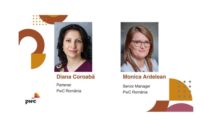 Diana Coroabă, Monica Ardelean, Foto: PwC România