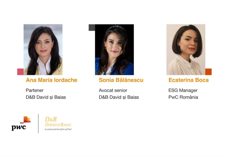 Ana Maria Iordache, Sonia Bălănescu, Ecaterina Boca, Foto: PwC România