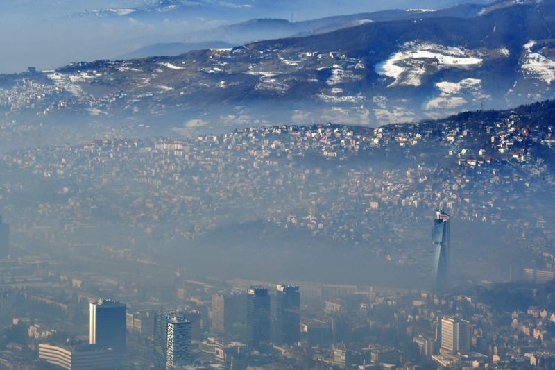 Smog in Sarajevo, Foto: Elvis Barukcic / AFP / Profimedia Images