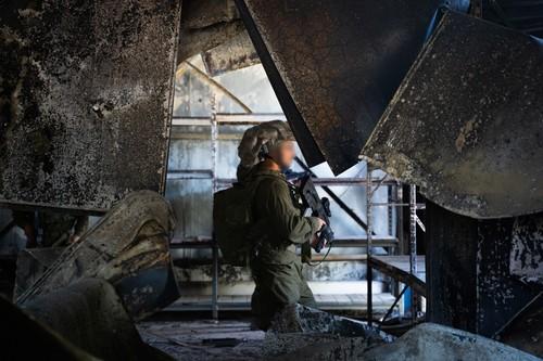 Soldat israelian in Fâșia Gaza, Foto: IDF / Xinhua News / Profimedia