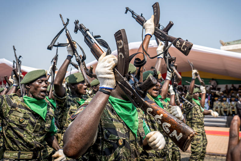 Soldați din Guineea Bissau, Foto: SAMBA BALDE / AFP / Profimedia