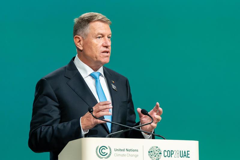 Klaus Iohannis la COP28 din Dubai, Foto: Presidency.ro