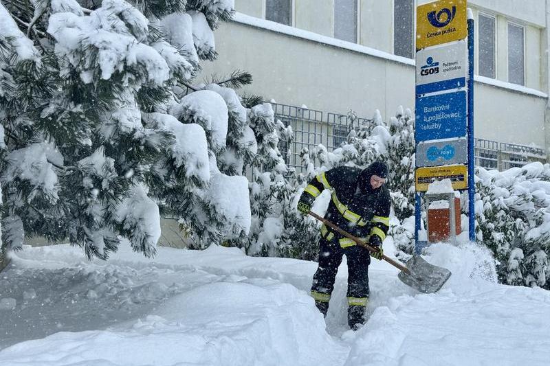 Ninsori abundente în Cehia, Foto: Skřivánek Petr / ČTK / Profimedia