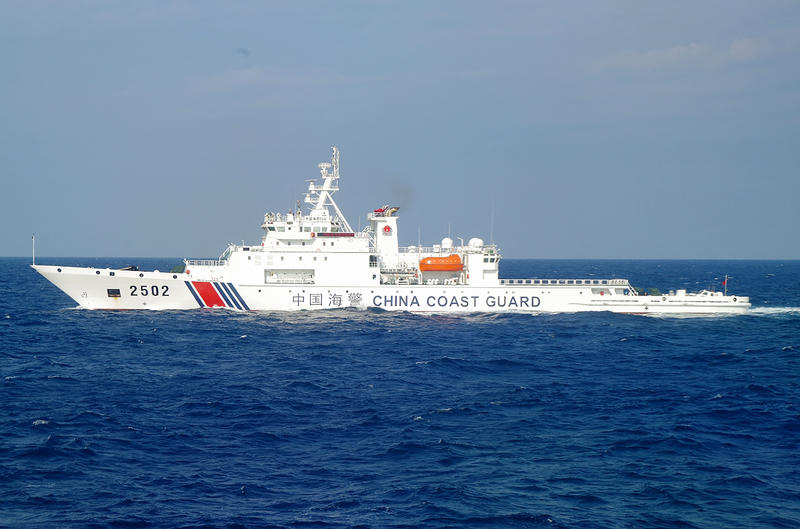 Navă a gărzii de coastă chineze în apele din jurul insulițelor Senkaku, Foto: AFP / AFP / Profimedia