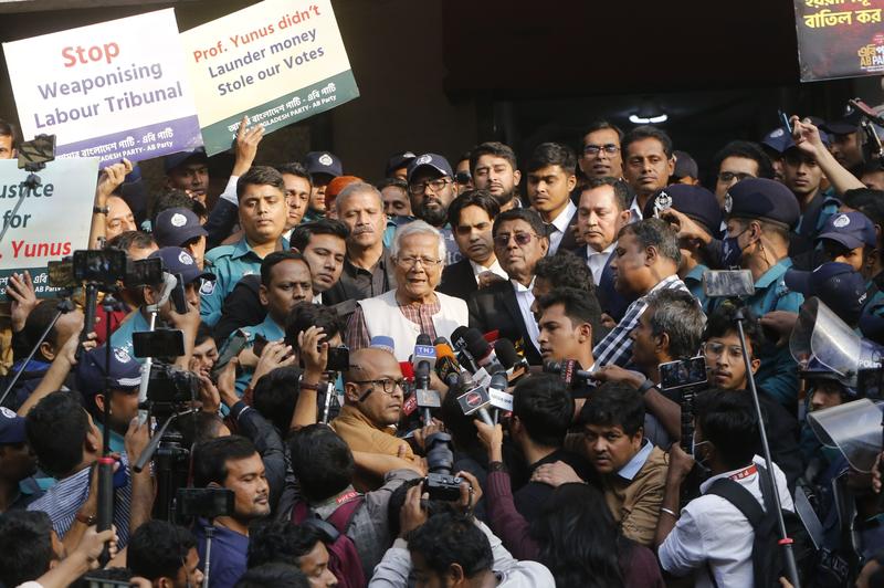 Muhammad Yunus, condamnat în Bangladesh, Foto: Rehman Asad/NurPhoto / Shutterstock Editorial / Profimedia