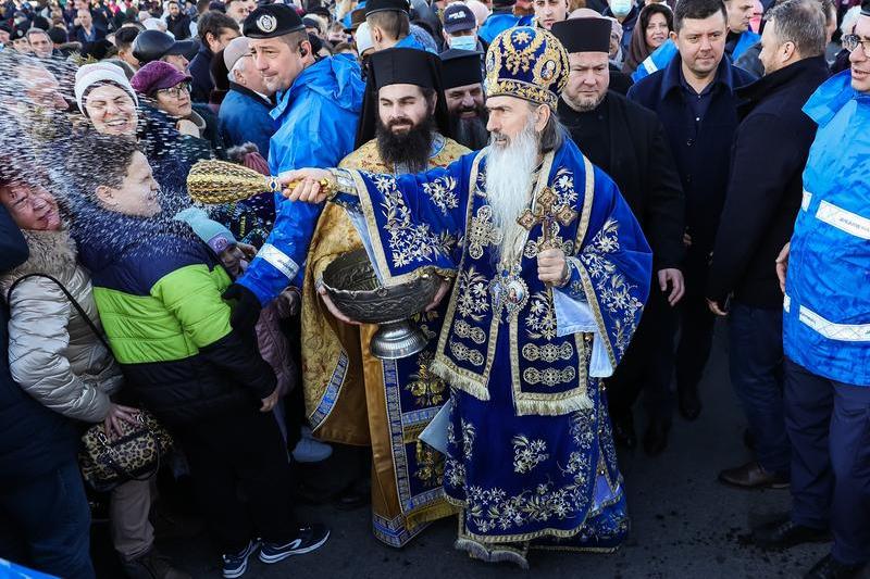 Slujbă de Bobotează în Constanța, Foto: Inquam Photos / Costin Dinca