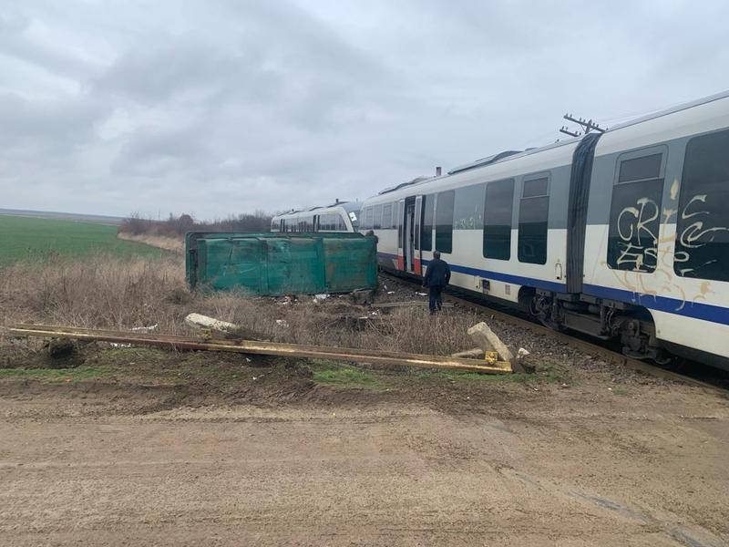 Accident feroviar în Olt, Foto: CFR