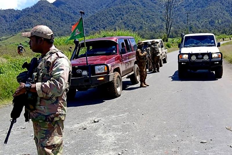 Violente in Papua Noua Guinee, Foto: Handout / AFP / Profimedia