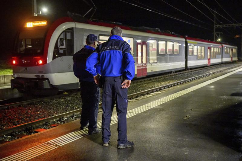 Luare de ostatici într-un tren din Elveția, Foto: Laurent Gillieron / AP / Profimedia