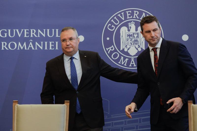 Tanczos Barna și Nicolae Ciucă, Foto: Inquam Photos / George Călin