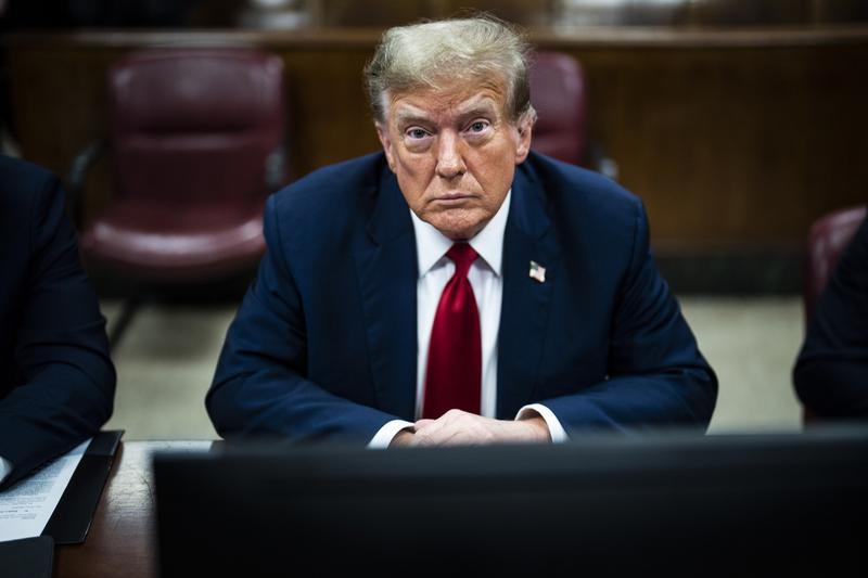 Donald Trump, în instanță, Foto: Jabin Botsford / UPI / Profimedia