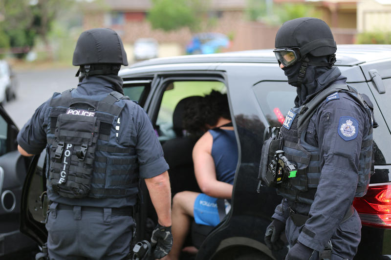 Politisti antitero australieni, Foto: New South Wales Police / AFP / Profimedia Images