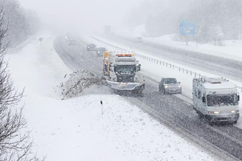 Zapada si blocaje de trafic in Suedia, Foto: Jeppe Gustafsson / Shutterstock Editorial / Profimedia