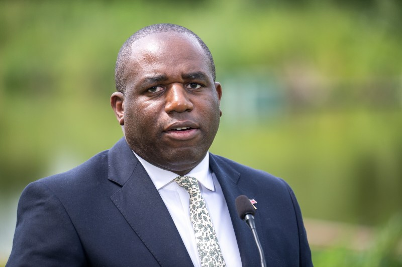 Ministrul britanic de Externe, David Lammy / FOTO Tytus Zmijewski / PAP / Profimedia