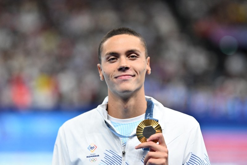 David Popovici, primul mesaj după ce a devenit campion olimpic: Înotătorul a postat doar trei cuvinte