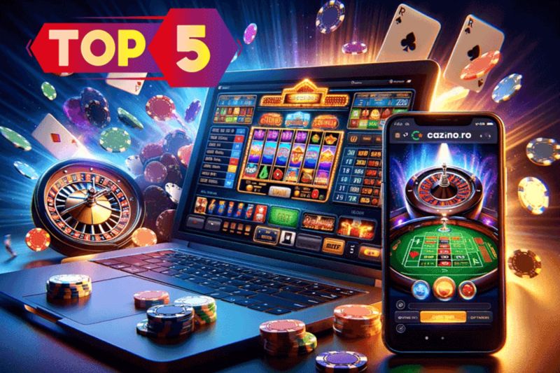 Top 5 jocuri de noroc online pe care să le încerci în 2024
