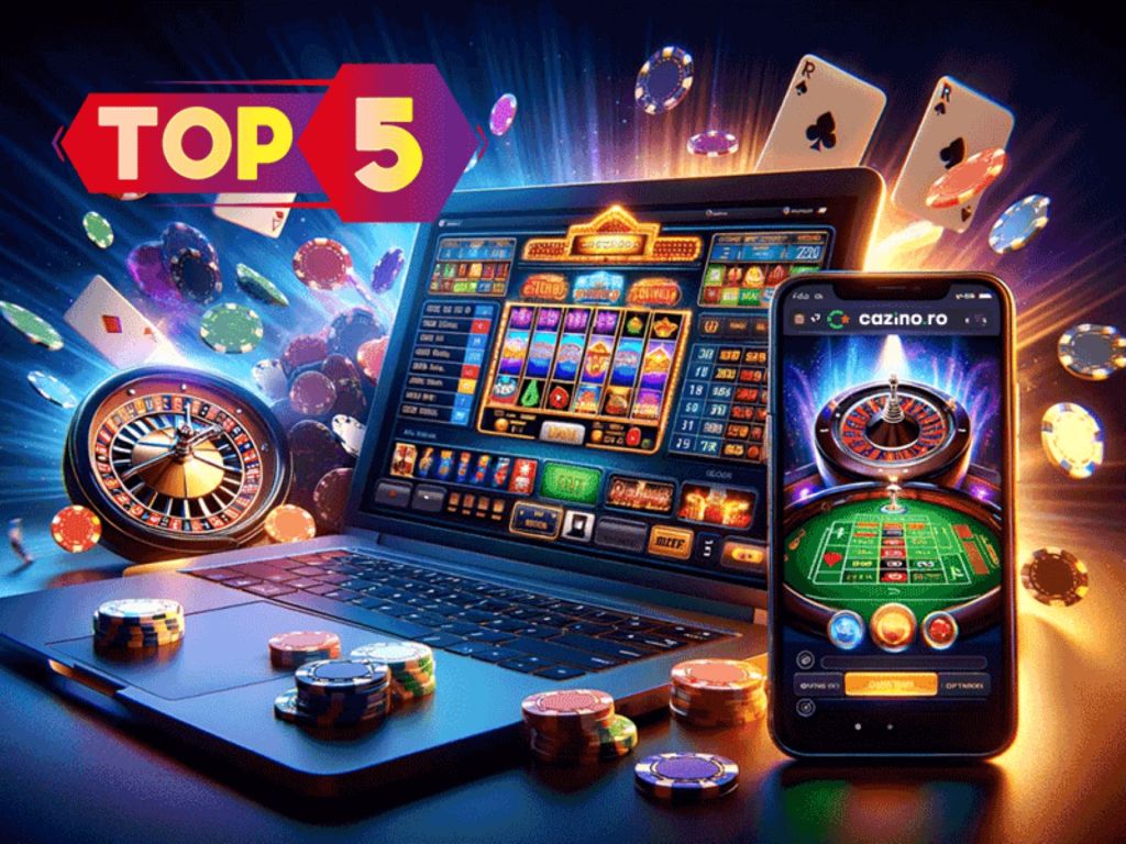 Top 5 jocuri de noroc online pe care să le încerci în 2024
