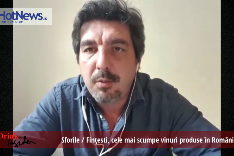 VIDEO INTERVIU Ştefan Ionescu (1000 de Chipuri): „Sforile / Finţeşti” – cele mai scumpevinuri produse în România / Imaginea vinului românesc în lume nu se poate face cu vinuriieftine