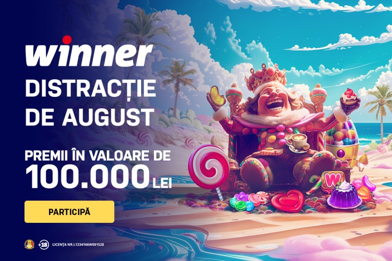 [P] Distracție de August cu Winner – Campania care te aduce mai aproape de premii incredibile