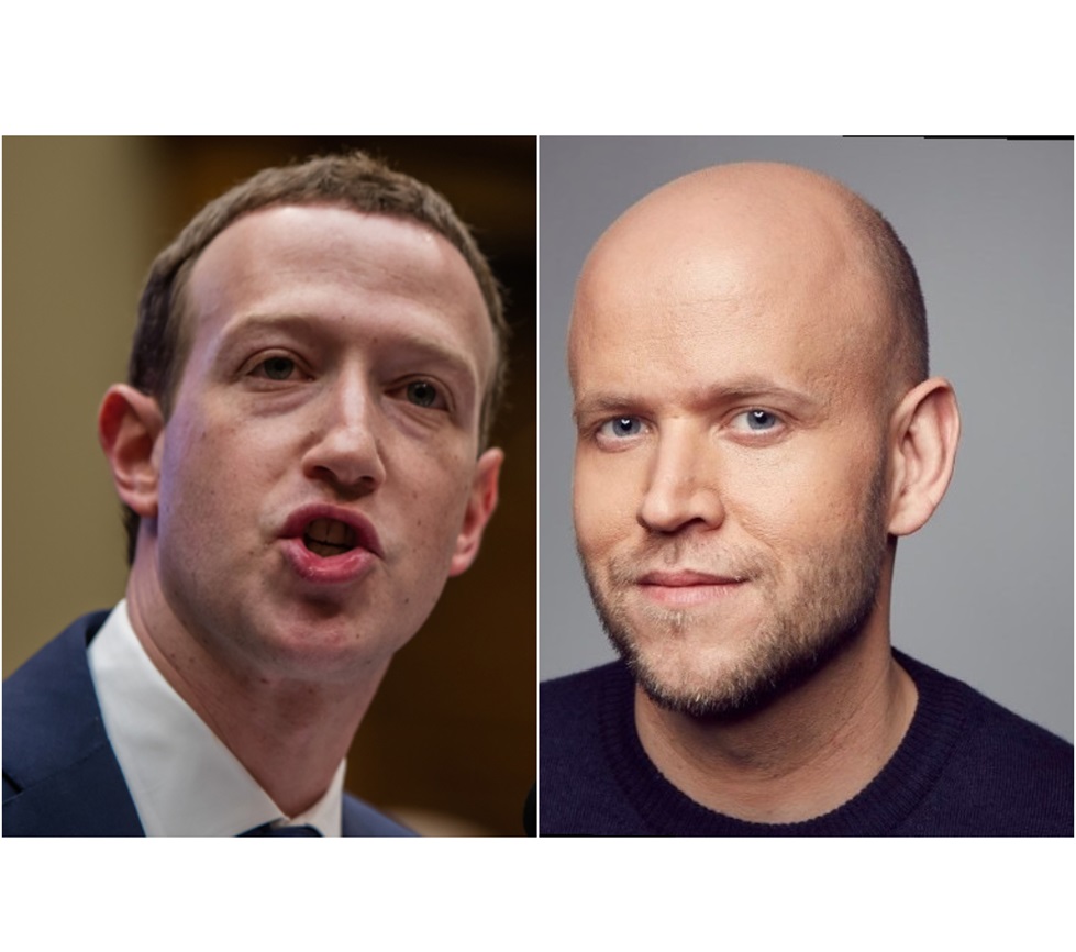 Mark Zuckerberg, Daniel Ek