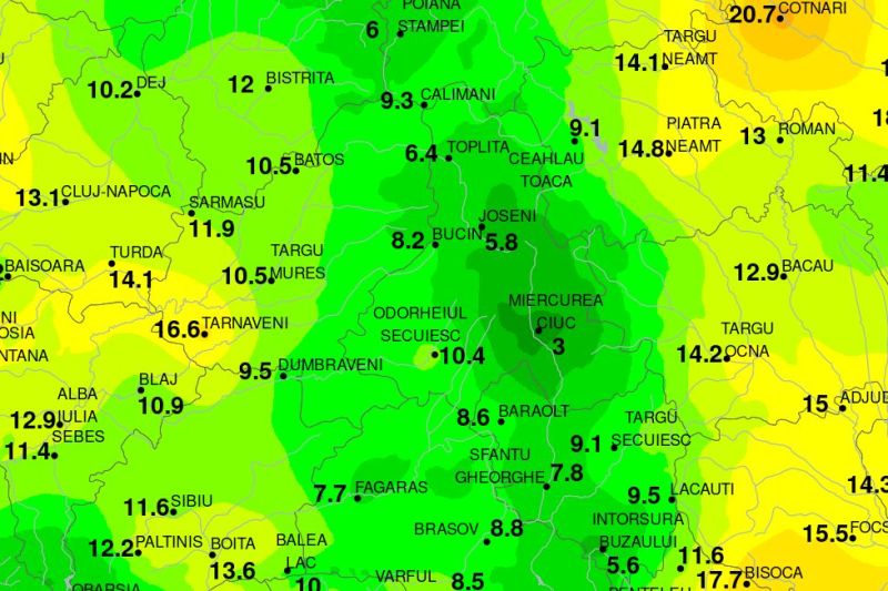 Ce temperaturi a adus cea mai rece dimineață de vară din 2024 în România