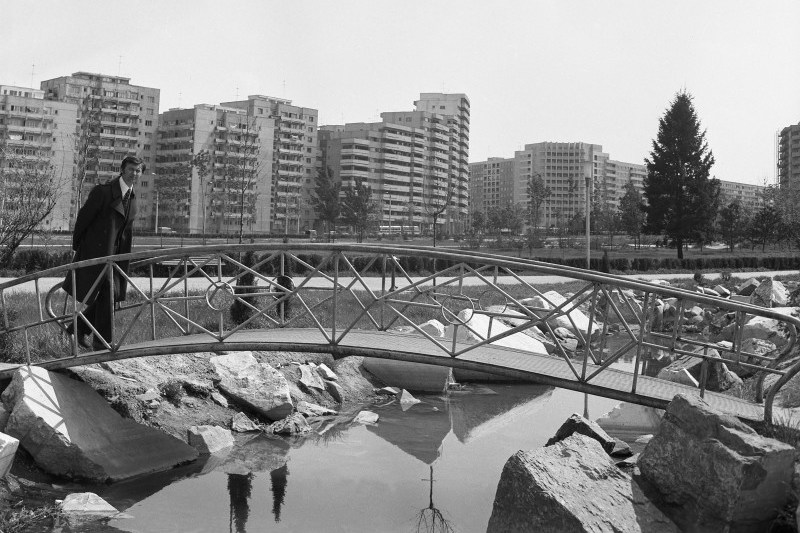 Parcul Plumbuita din Bucuresti în 1978 / FOTO Agerpres