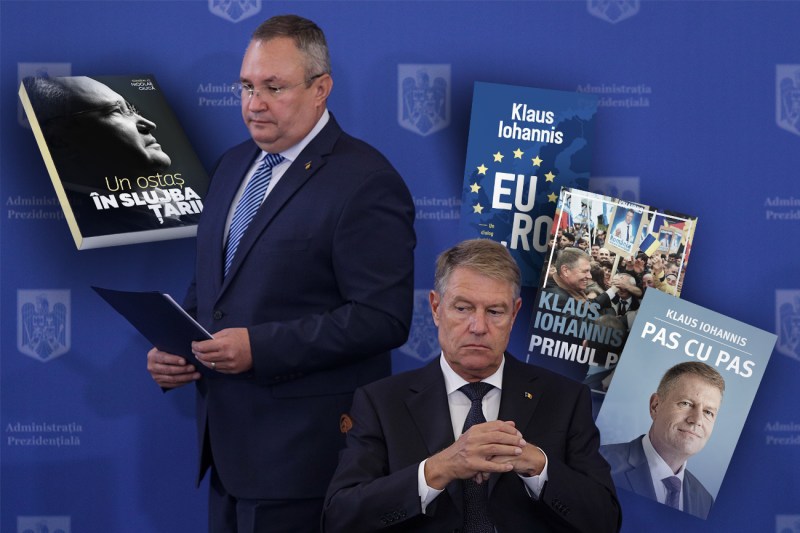 INVESTIGAȚIE. Cât a costat promovarea cărţilor lui Klaus Iohannis față de cea a lui Nicolae Ciucă și câți bani a plătit editura către președintele României