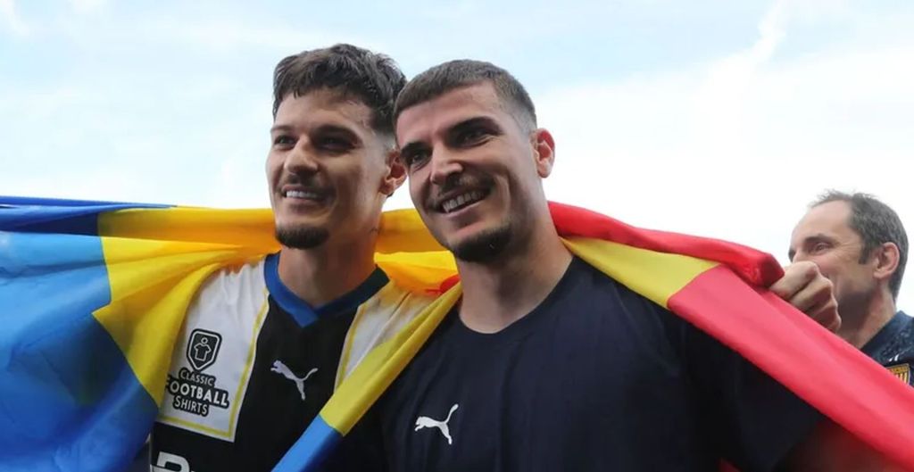 Dennis Man și Valentin Mihăilă / FOTO IMAGO via GOLAZO.ro