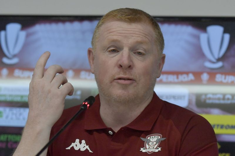 Neil Lennon, andrenorul Rapidului / FOTO GOLAZO.ro