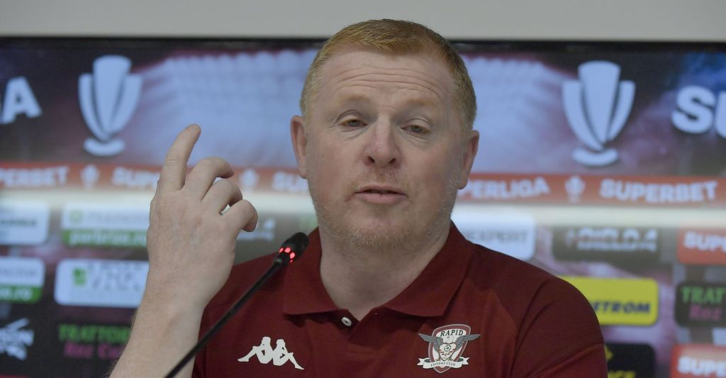 Neil Lennon, andrenorul Rapidului / FOTO GOLAZO.ro