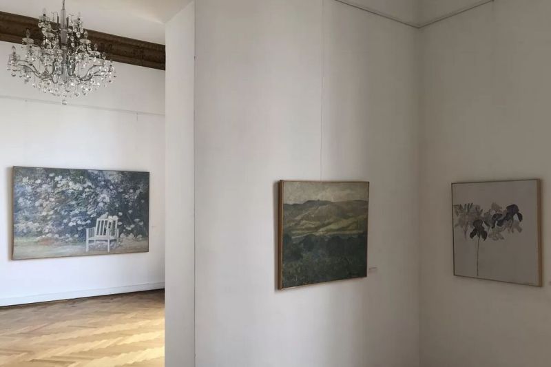 Lucrările pictorului Horea Paștina. Foto. curatorial.ro