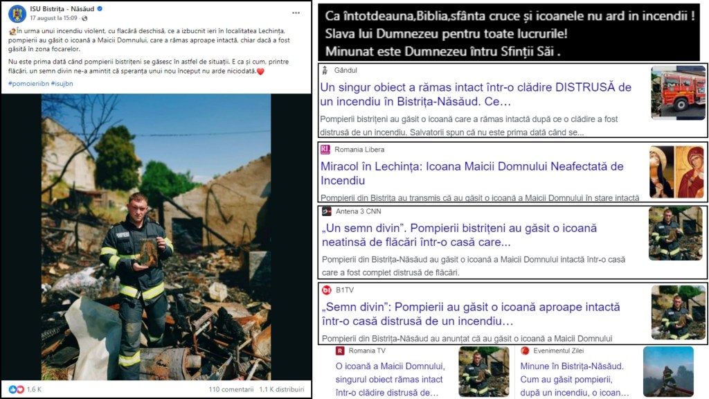 montaj stire ISU Bistrita