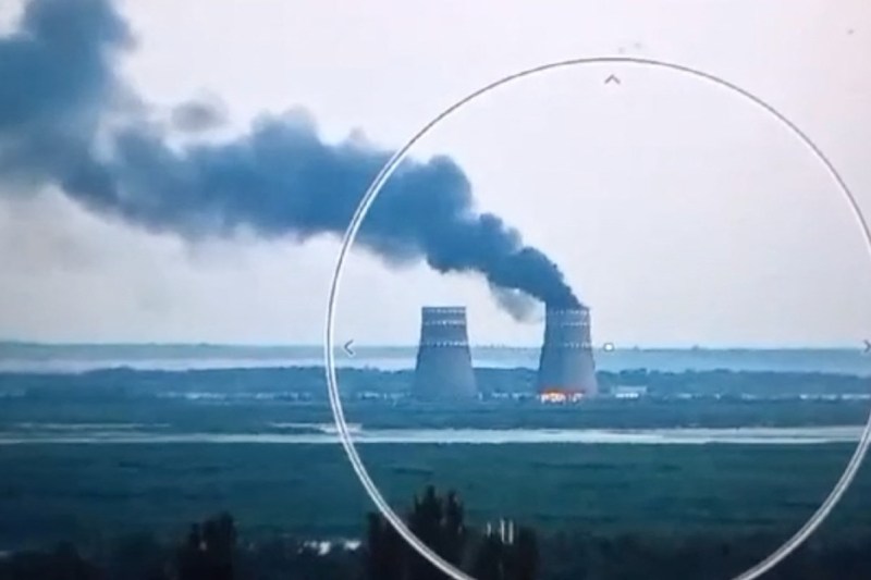 Moscova acuză Ucraina că a efectuat un bombardament din dronă în apropierea centralei nucleare de la Zaporojie