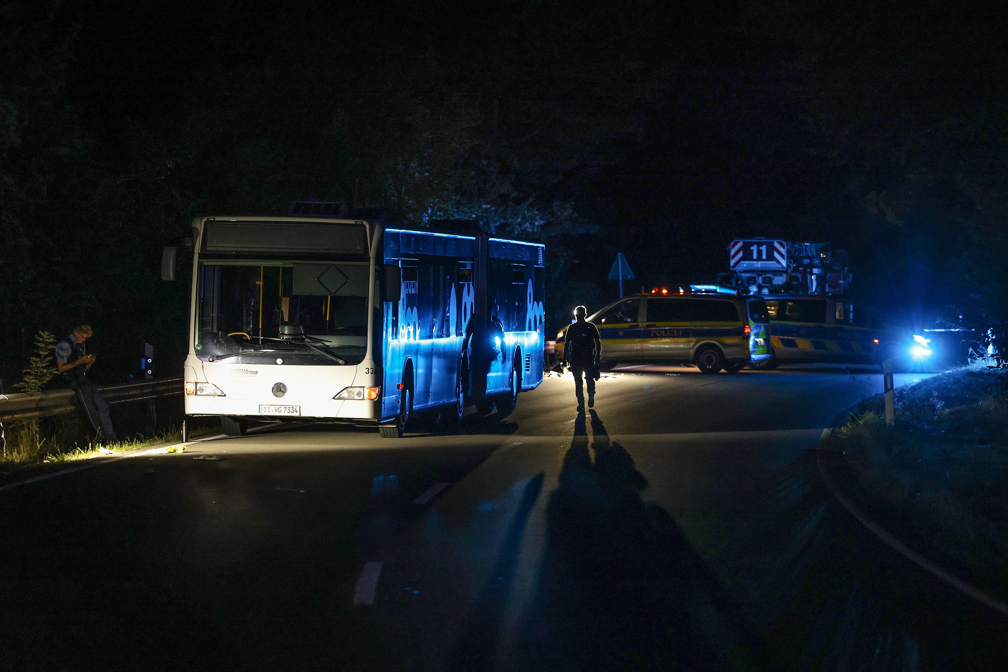 Un nou atac cu cuțitul în Germania. Cinci persoane au fost rănite într-un autobuz / O femeie a fost reținută