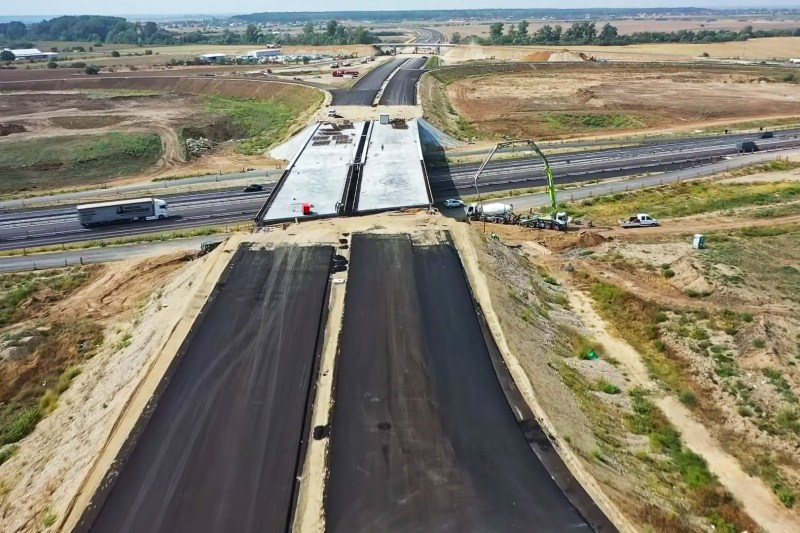 VIDEO „Cea mai scurtă inaugurare de autostradă din lume”. Pro Infrastructura, postare ironică față de lotul grecilor din Autostrada de Centură A0