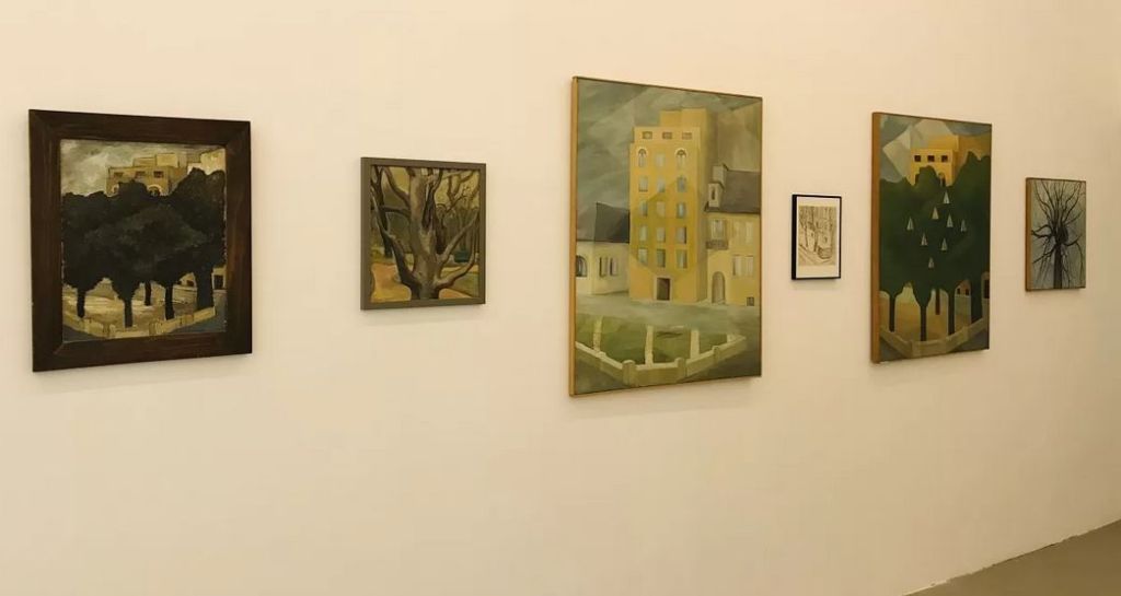 Adela Petrescu, peisaje. Foto: curatorial.ro