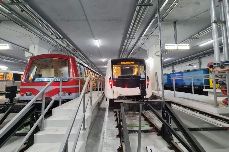 Când vor sosi din Brazilia următoarele două trenuri de metrou destinate magistralei 5 din București