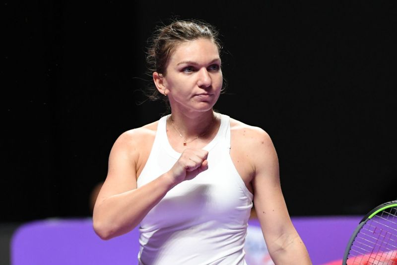 Simona Halep (32 de ani, #1.135 WTA) se simte nedreptățită, după ce Jannik Sinner (23 de ani, #1 ATP) a fost depistat pozitiv la clostebol, dar a fost iertat de ITIA și WADA / FOTO: sportpictures.eu via GOLAZO.ro