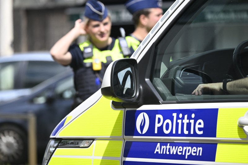 Politie in Belgia / FOTO: DIRK WAEM / AFP / Profimedia